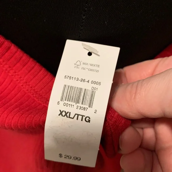 GAP Red Ribbed Tank Top - Picture 2 of 3